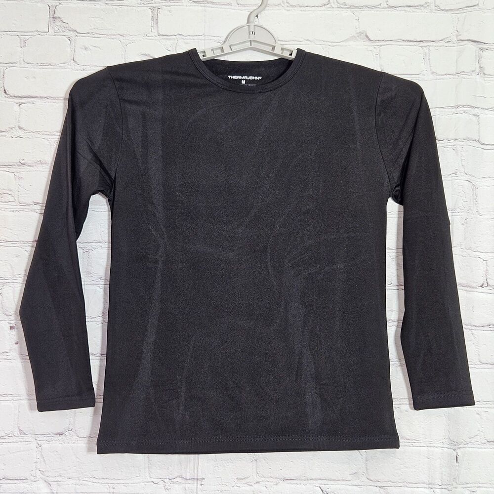 NEW Long Johns Thermal Size M Thermajohn Mens Fleece Lined Base Layer Shirt